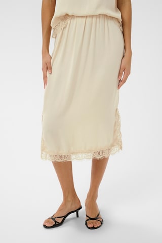 Jupe 'PigaoSZ' SAINT TROPEZ en beige : devant