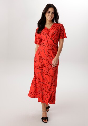 Aniston SELECTED Dress in Red: front