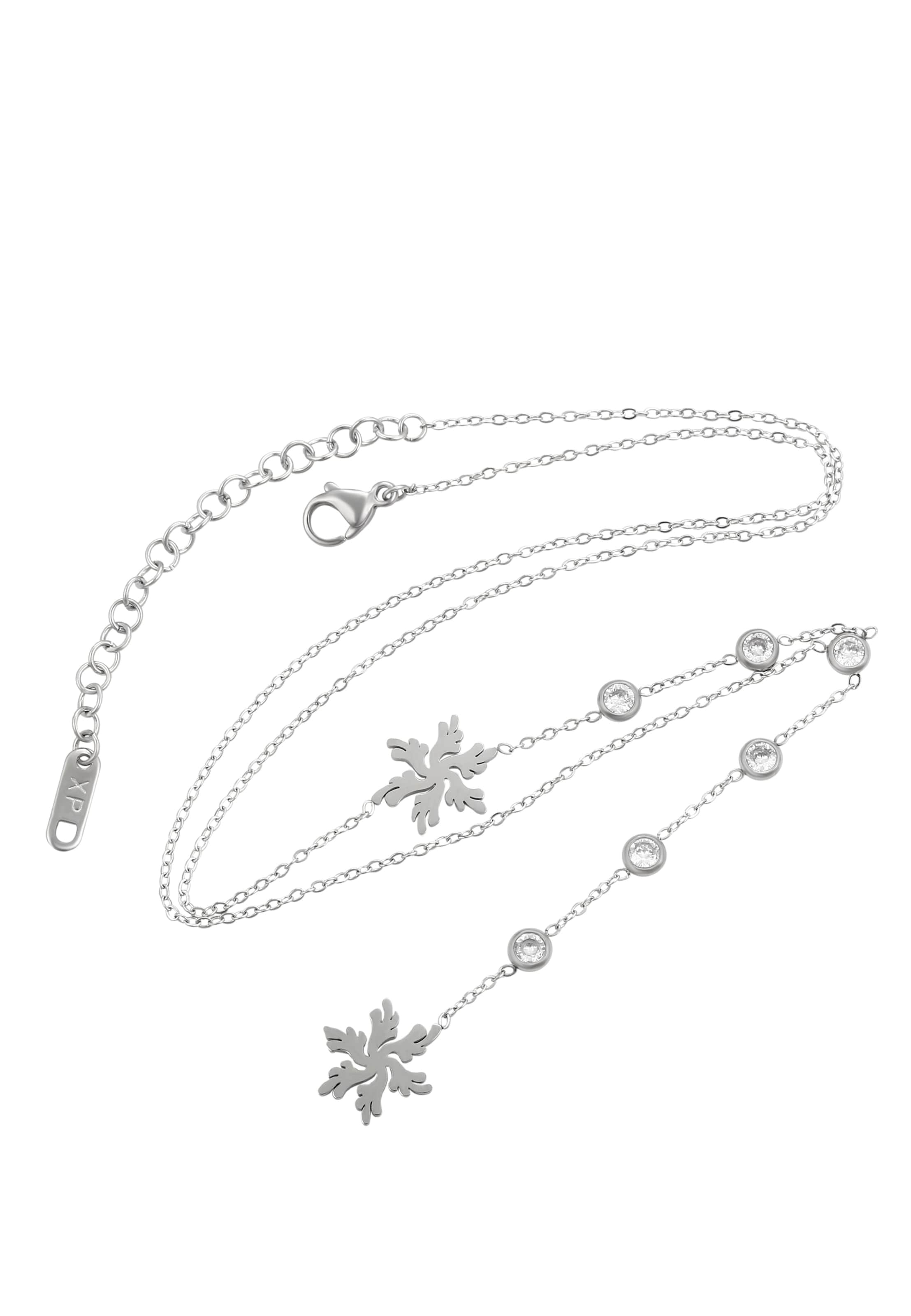 Gaya Ketting in Zilver: voorkant