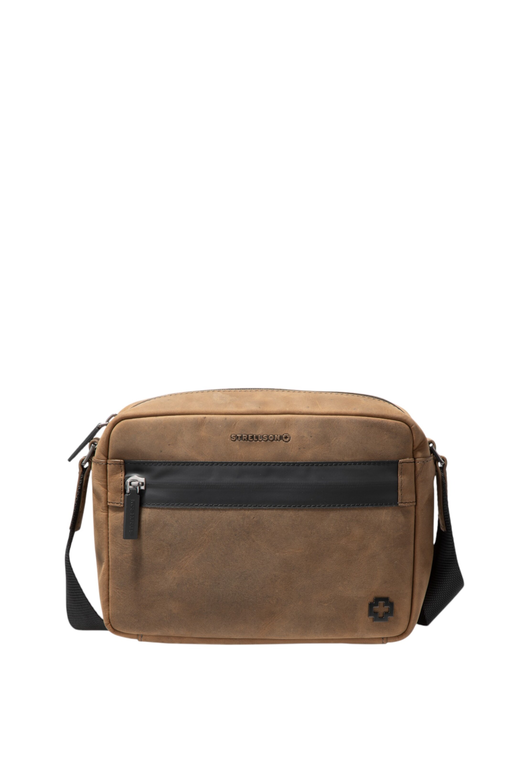 Sac à bandoulière 'Bow Road Chade' STRELLSON en marron : devant