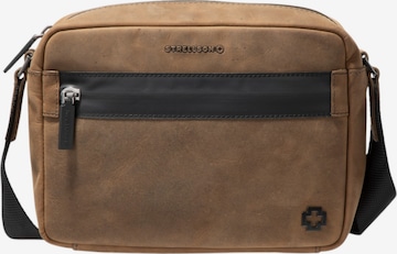 Sac à bandoulière 'Bow Road Chade' STRELLSON en marron : devant