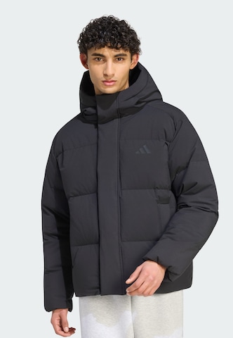 ADIDAS SPORTSWEAR - Chaqueta deportiva 'Helionic' en negro: frente