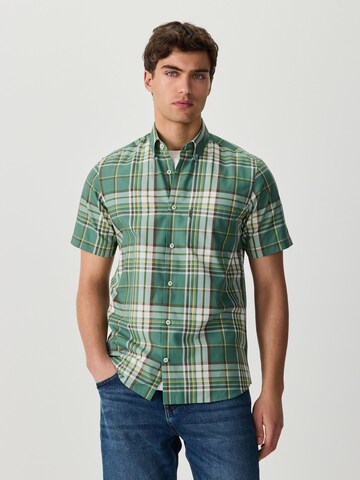 Slim fit Camicia di Next in verde: frontale