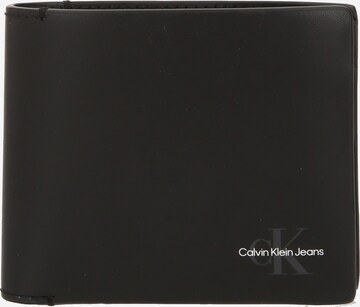 Calvin Klein Jeans Wallet in Black: front