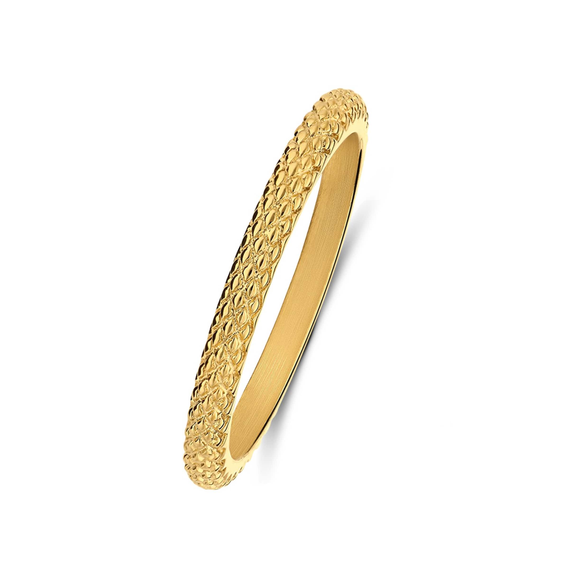 Lucardi Ring in Gold: front