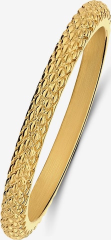 Lucardi Ring in Goud: voorkant