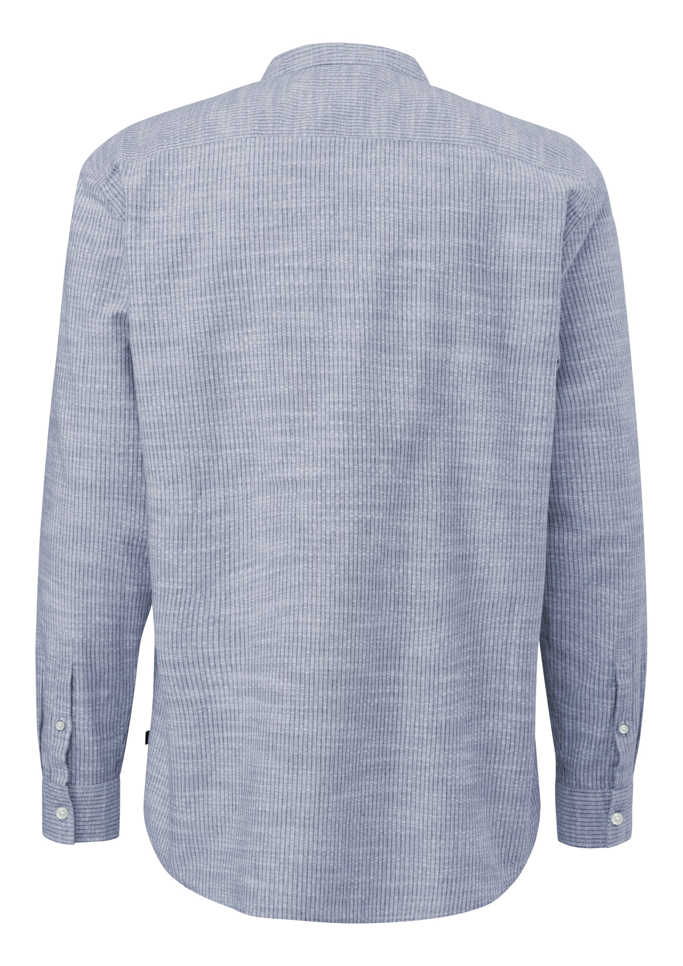 QS Regular Fit Hemd in Blau