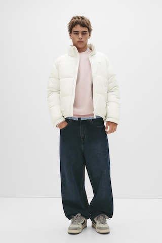 Veste d’hiver 'STWD' Pull&Bear en beige : devant