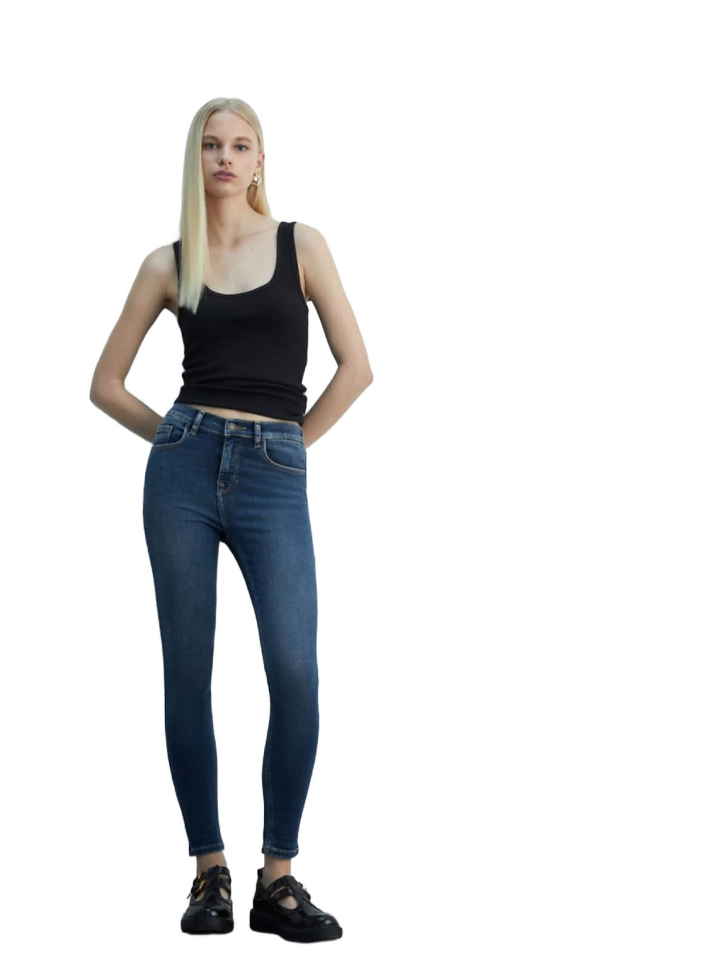 LTB Jeans Skinny Jeans 'LTB Jeans Tanya X Skinny Leg Mid Waist Jeanshose' in Blue: front
