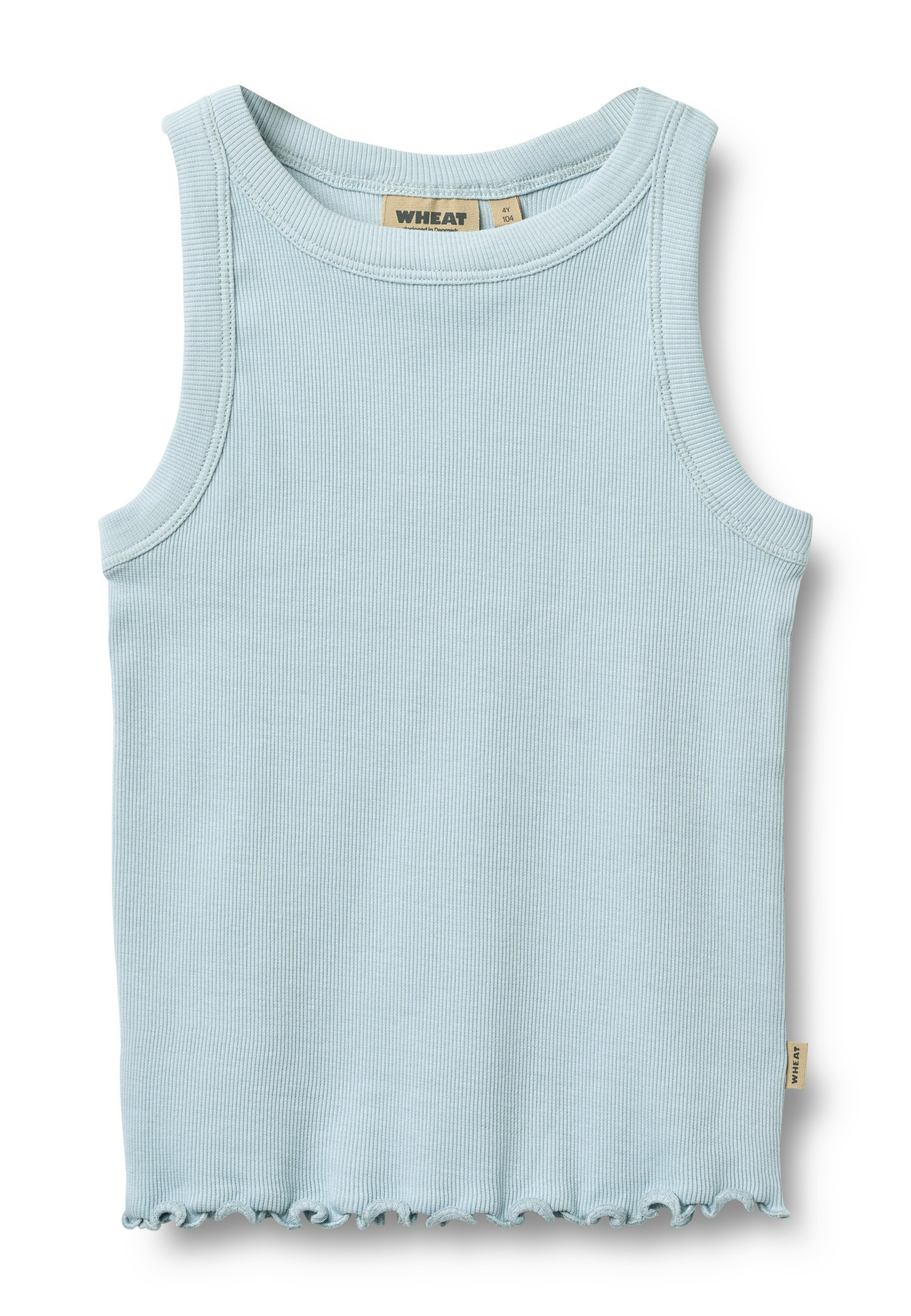 WHEAT Top 'Minka' in Blauw: voorkant