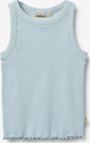 WHEAT Top 'Minka' in Blauw: voorkant