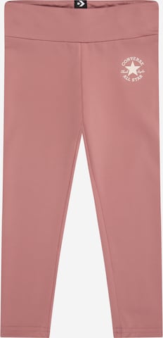 CONVERSE - Leggings 'CHUCK' en rojo: frente