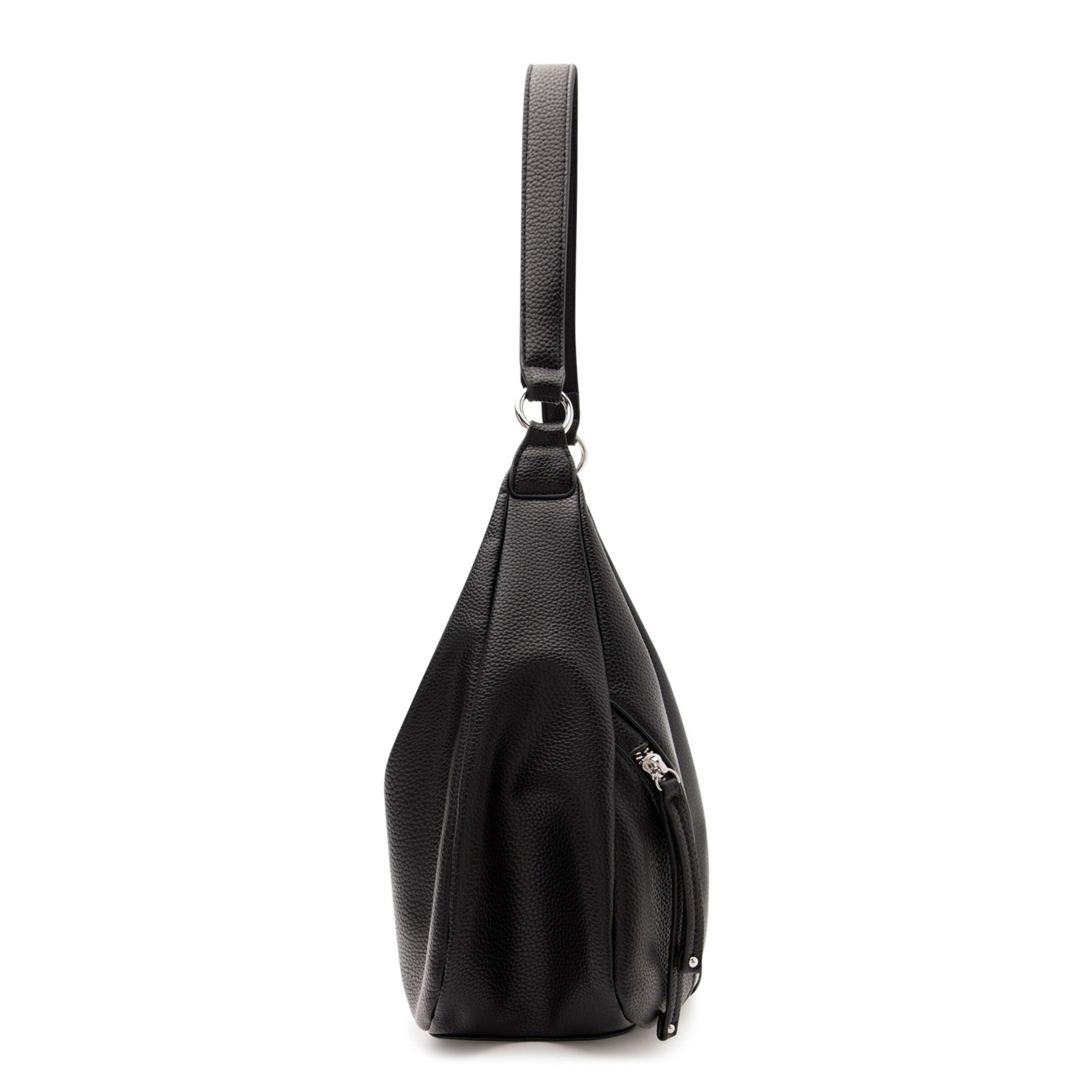 L.CREDI Shoulder Bag 'Priscilla' in Black
