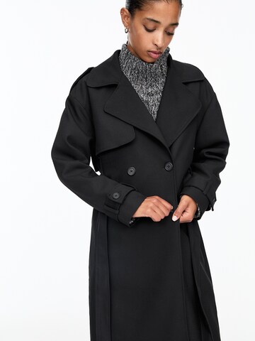 Manteau mi-saison Pull&Bear en noir