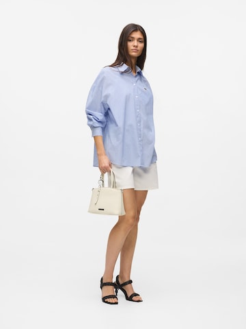 Camicia da donna ' Ikon Gestreiftes Hemd ' di Karl Lagerfeld in blu