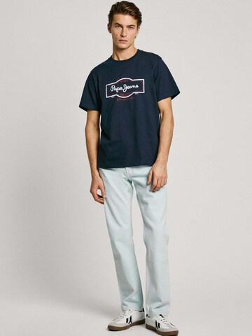 Pepe Jeans Shirt 'DAXTON' in Blauw