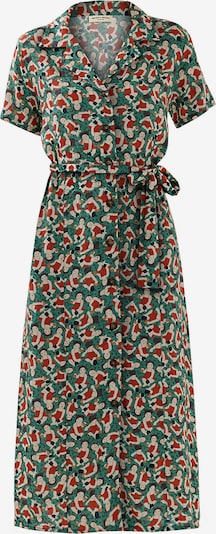Anou Anou Blusenkleid in dunkelgrün / mischfarben, Produktansicht