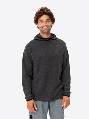VAUDE Sports sweater in Black: front