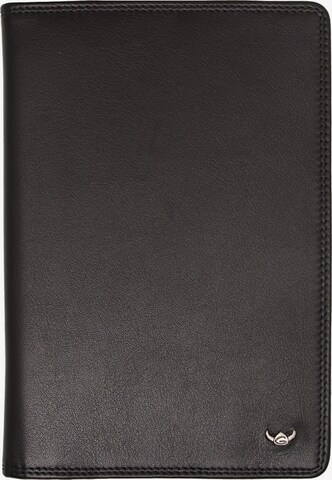 GOLDEN HEAD Wallet 'Polo' in Black: front