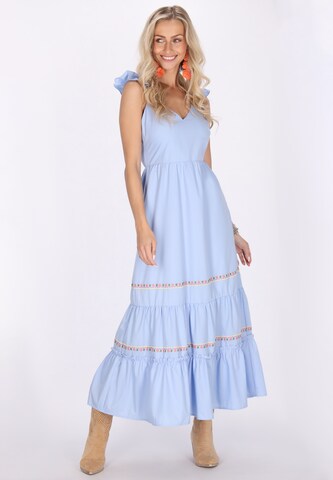 Robe IZIA en bleu
