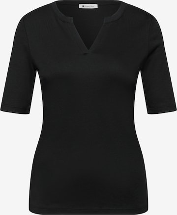 STREET ONE Shirt in Black: front