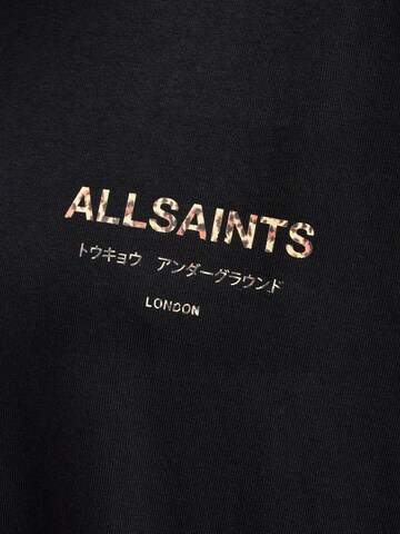 juoda AllSaints Marškinėliai 'Underground'