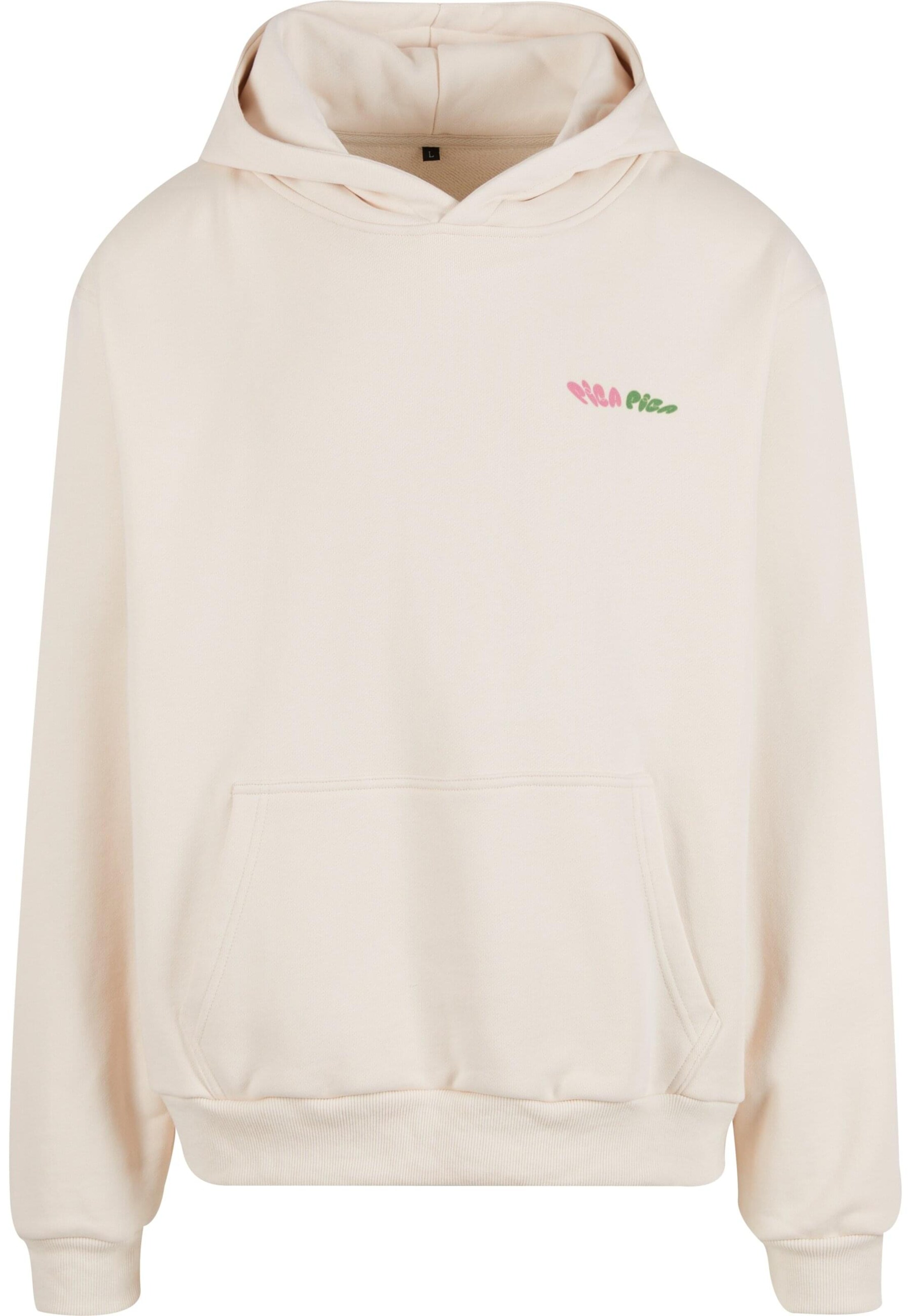 Pica Pica Sweatshirt 'Fior di Latte' in Beige: voorkant