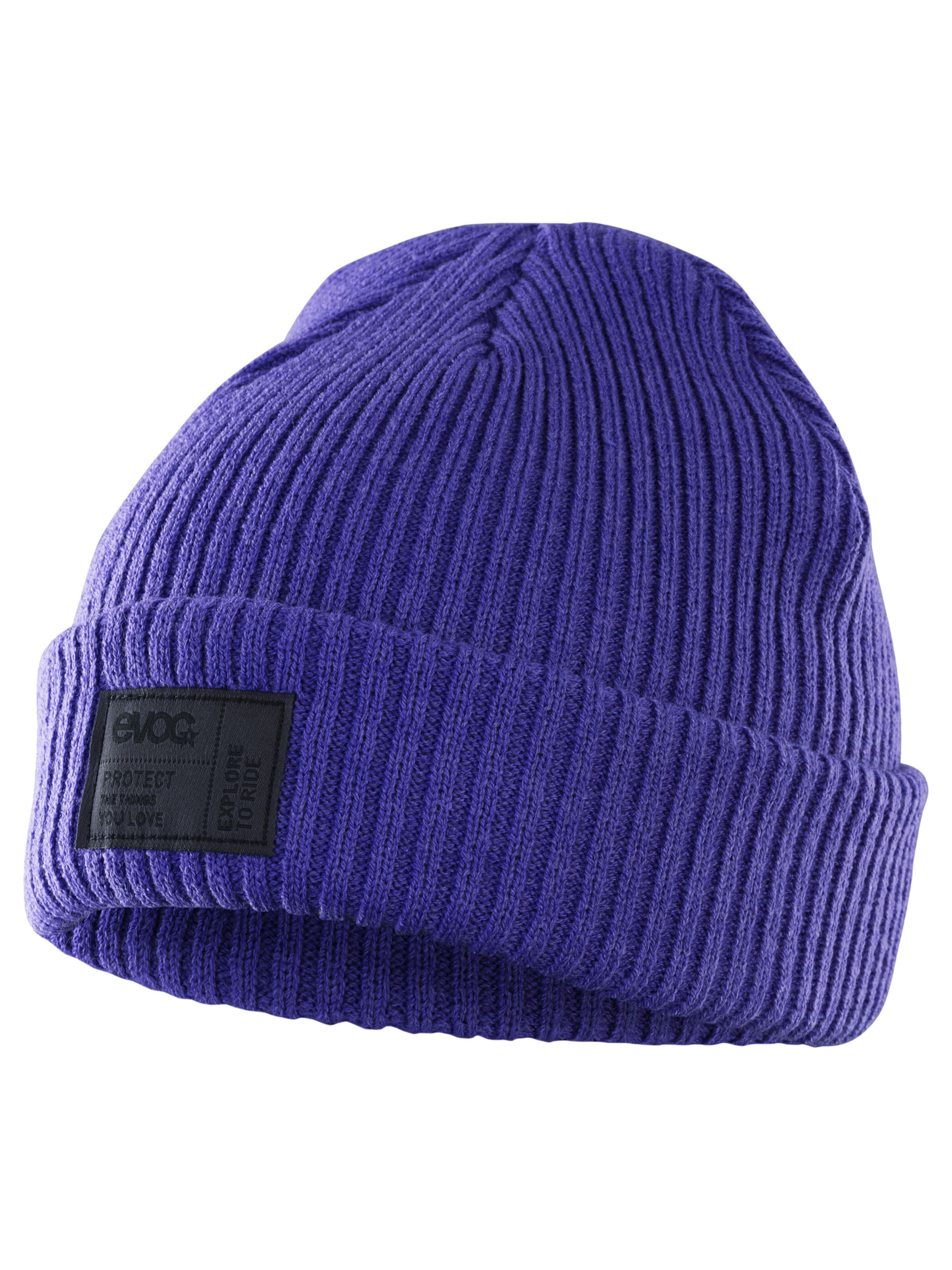 EVOC Beanie 'FISHERMAN' in Purple: front