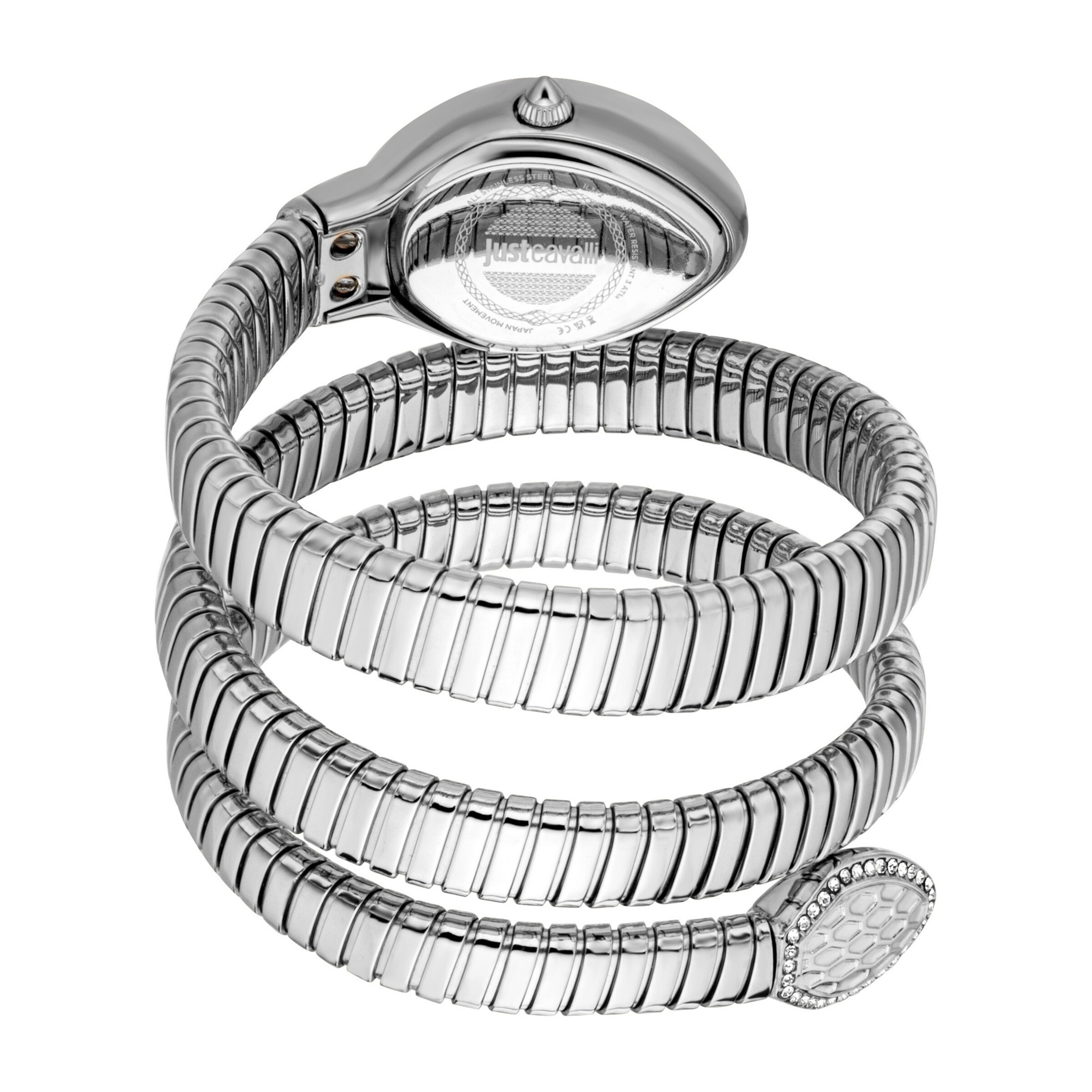 Just Cavalli Time Analog Watch in Silver