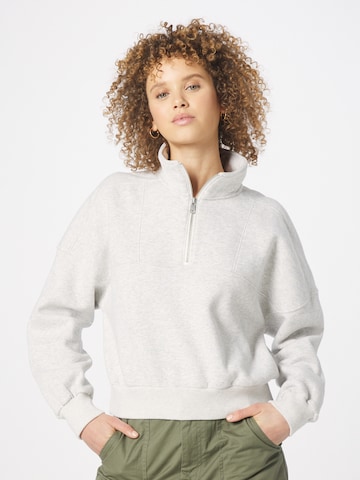 Abercrombie & Fitch - Sweatshirt em cinzento: frente