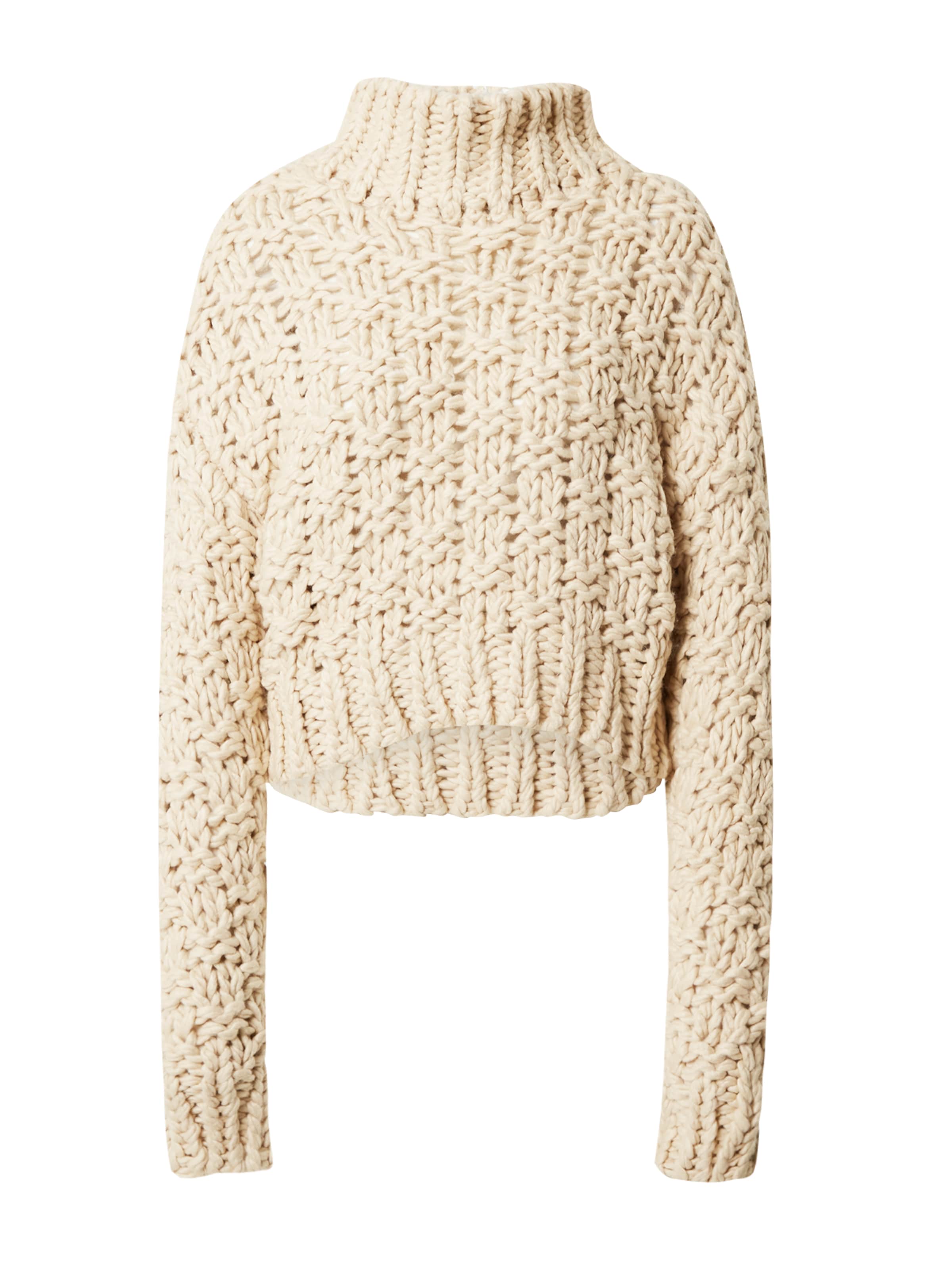 Nasty Gal Pull-over en beige, Vue avec produit