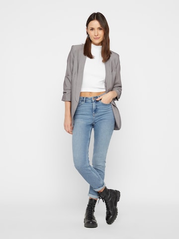 PIECES - Blazer 'Bosella' en gris