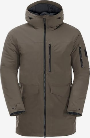 JACK WOLFSKIN Outdoor jacket in Brown: front