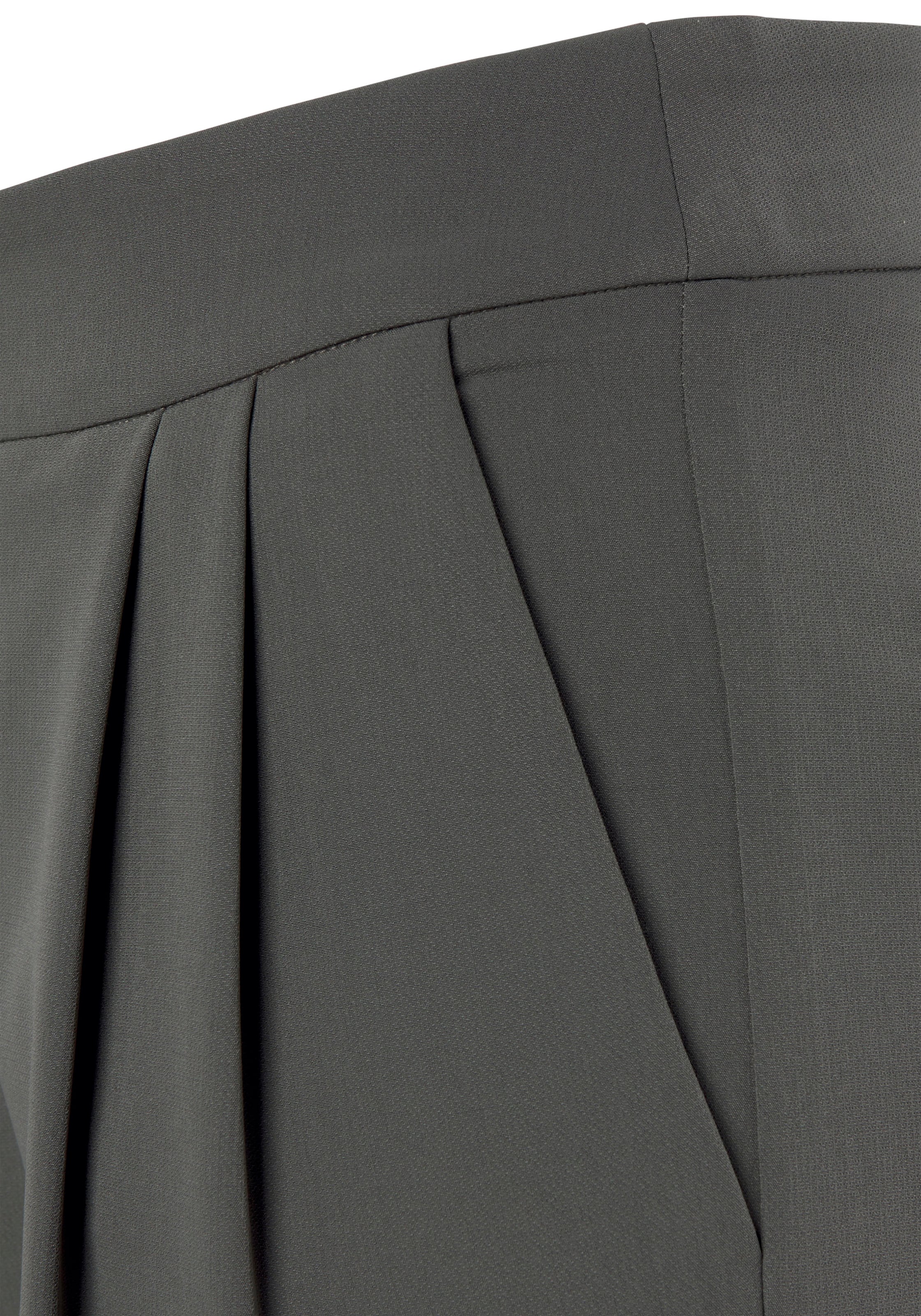 LASCANA tavaline Viikidega püksid, värv hall