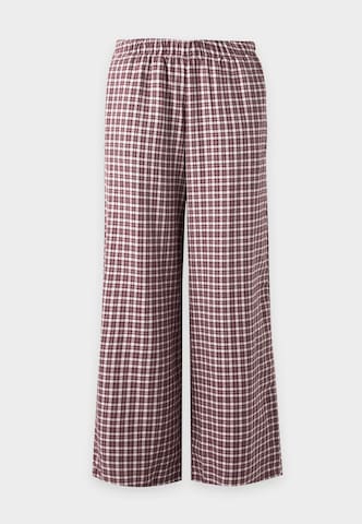 HOLLISTER Pajama pants in Red: front