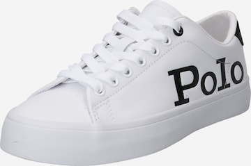 Polo Ralph Lauren Sneakers in White: front