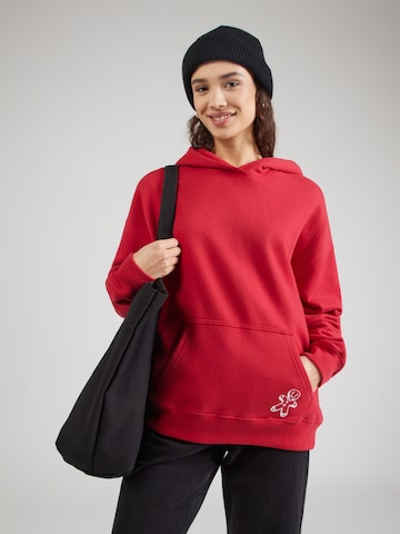 HOLLISTER Суичър в червено