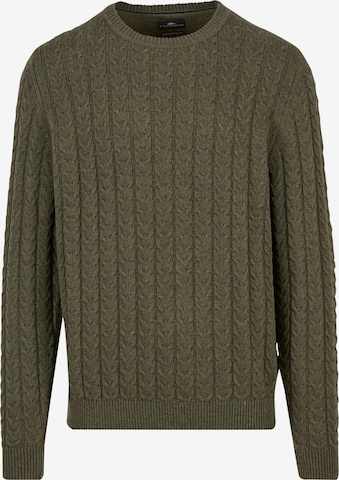 FYNCH-HATTON Sweater 'Soft' in Brown: front