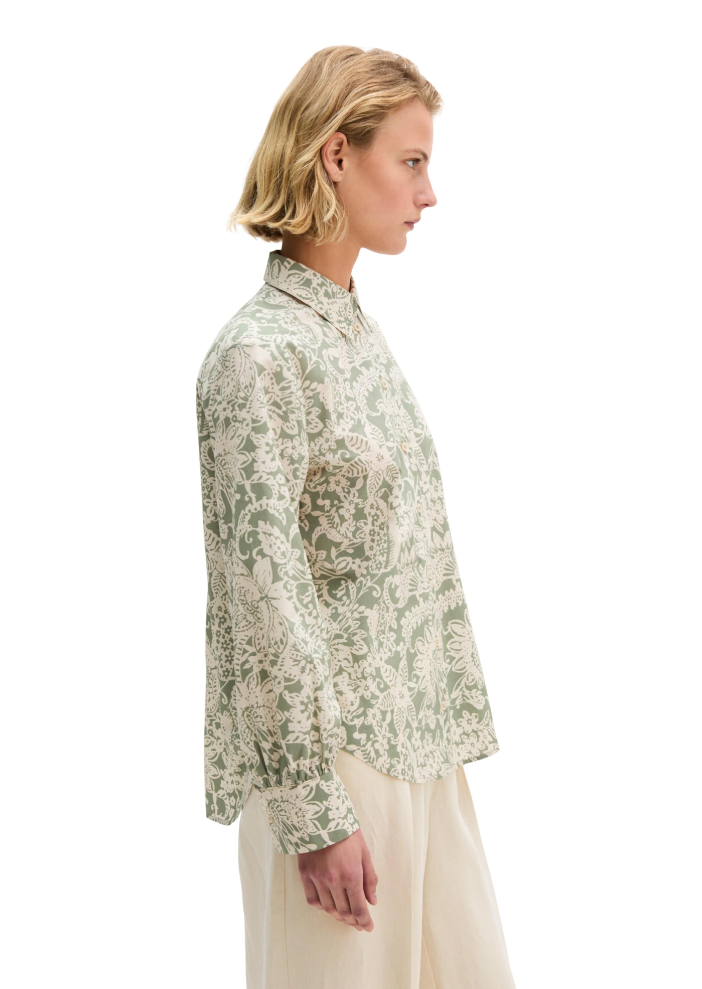 Marc O'Polo Bluse in Grün