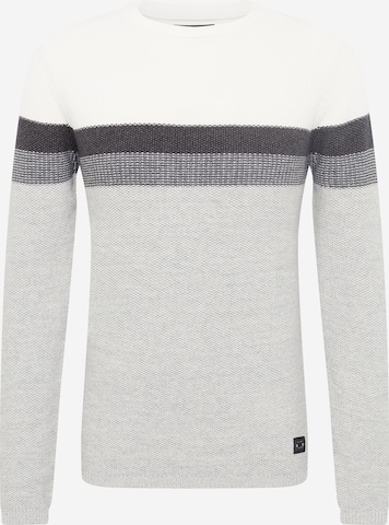 Regular fit Pullover 'Hansi' di Key Largo in grigio: frontale