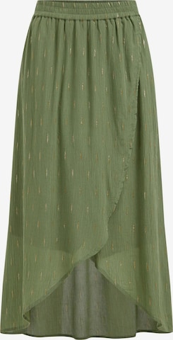 WE Fashion Skirt in Green: front