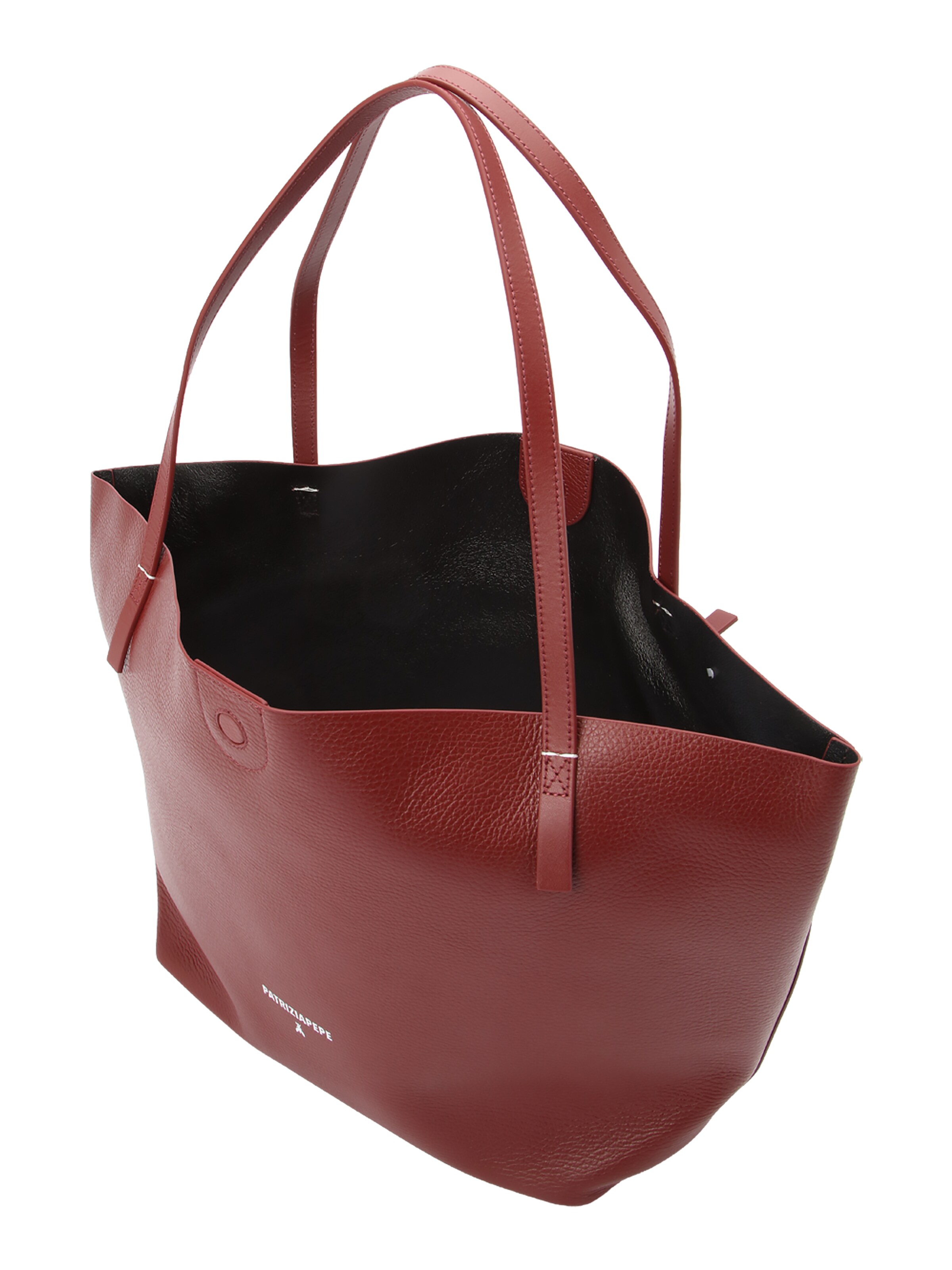 raudona PATRIZIA PEPE Pirkinių krepšys