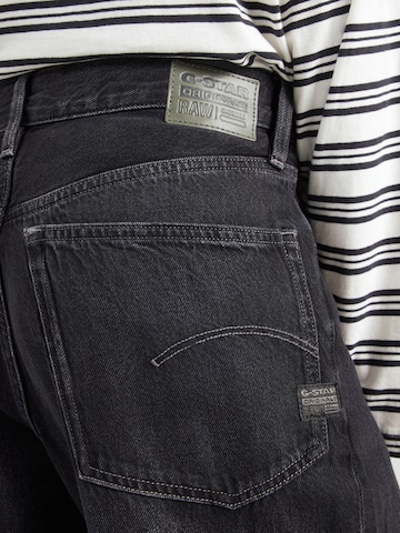 Wide leg Pantaloni cu cute 'Contor' de la G-STAR pe albastru