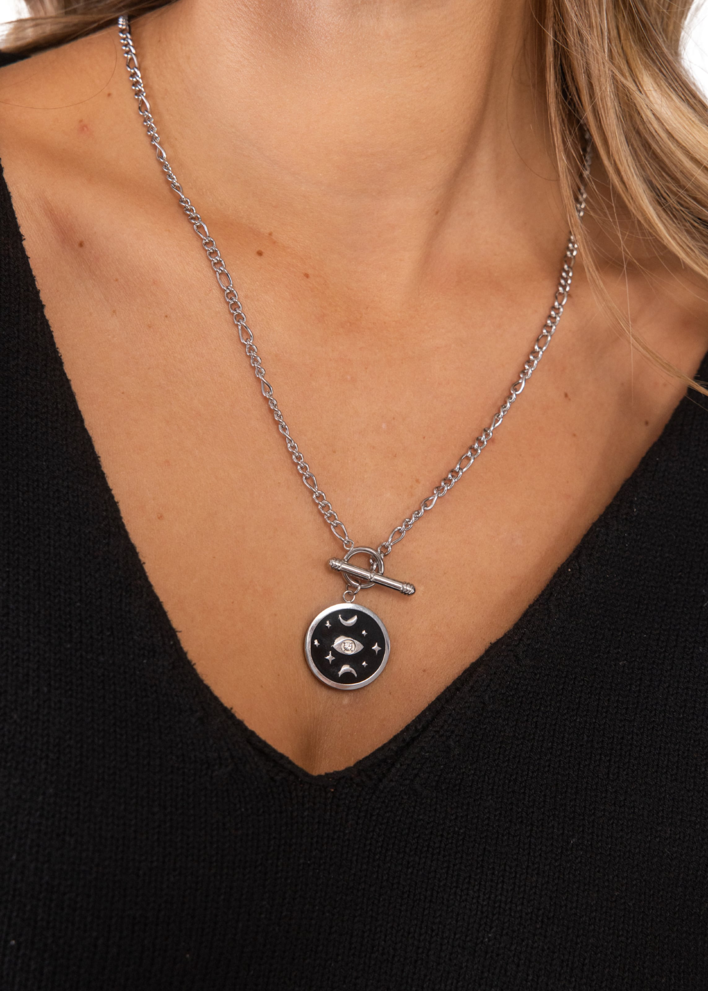 PURELEI Ketting 'Galaxy' in Zilver