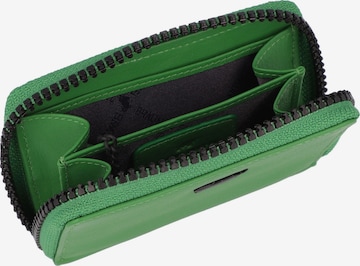 Braun Büffel Wallet 'Capri' in Green