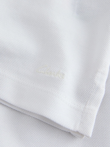 CLARKS Poloshirt in Weiß