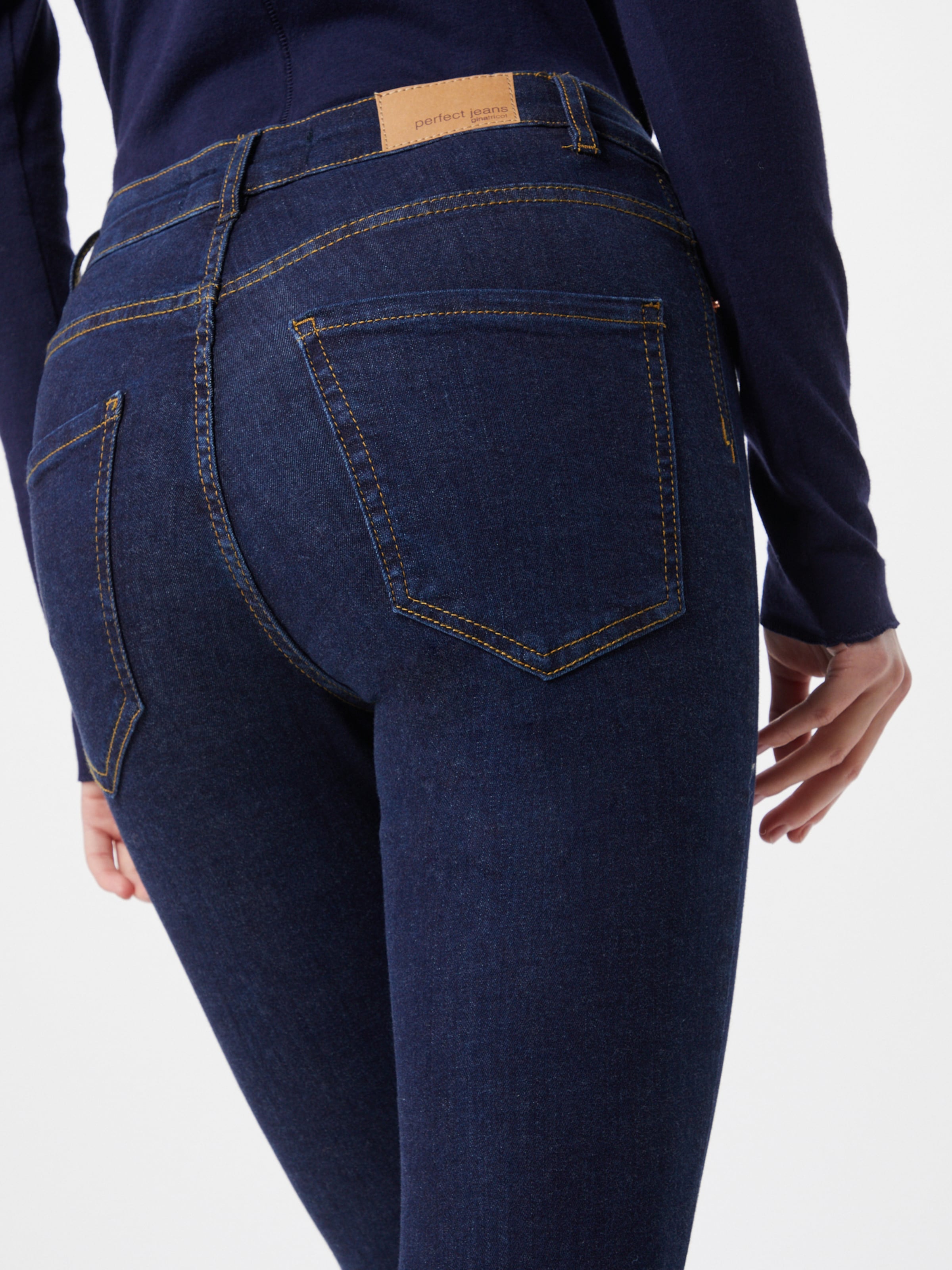 Frauen Jeans Gina Tricot Jeans 'Molly' in Dunkelblau - GC60665 Frauen Jeans Gina Tricot Jeans 'Molly' in Dunkelblau - GC60665