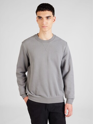 s.Oliver Sweatshirt in Grijs: voorkant