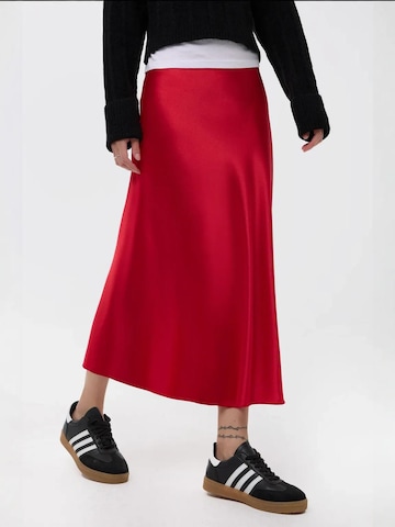 Jupe Hiccup en rouge : devant