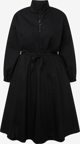 Ulla Popken Dress in Black: front